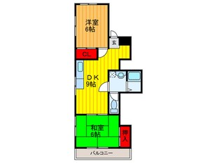 エスシ－ハイツの物件間取画像